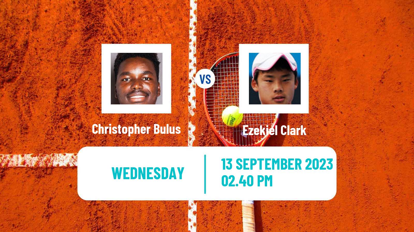 Tennis ITF M15 Champaign Il Men Christopher Bulus - Ezekiel Clark