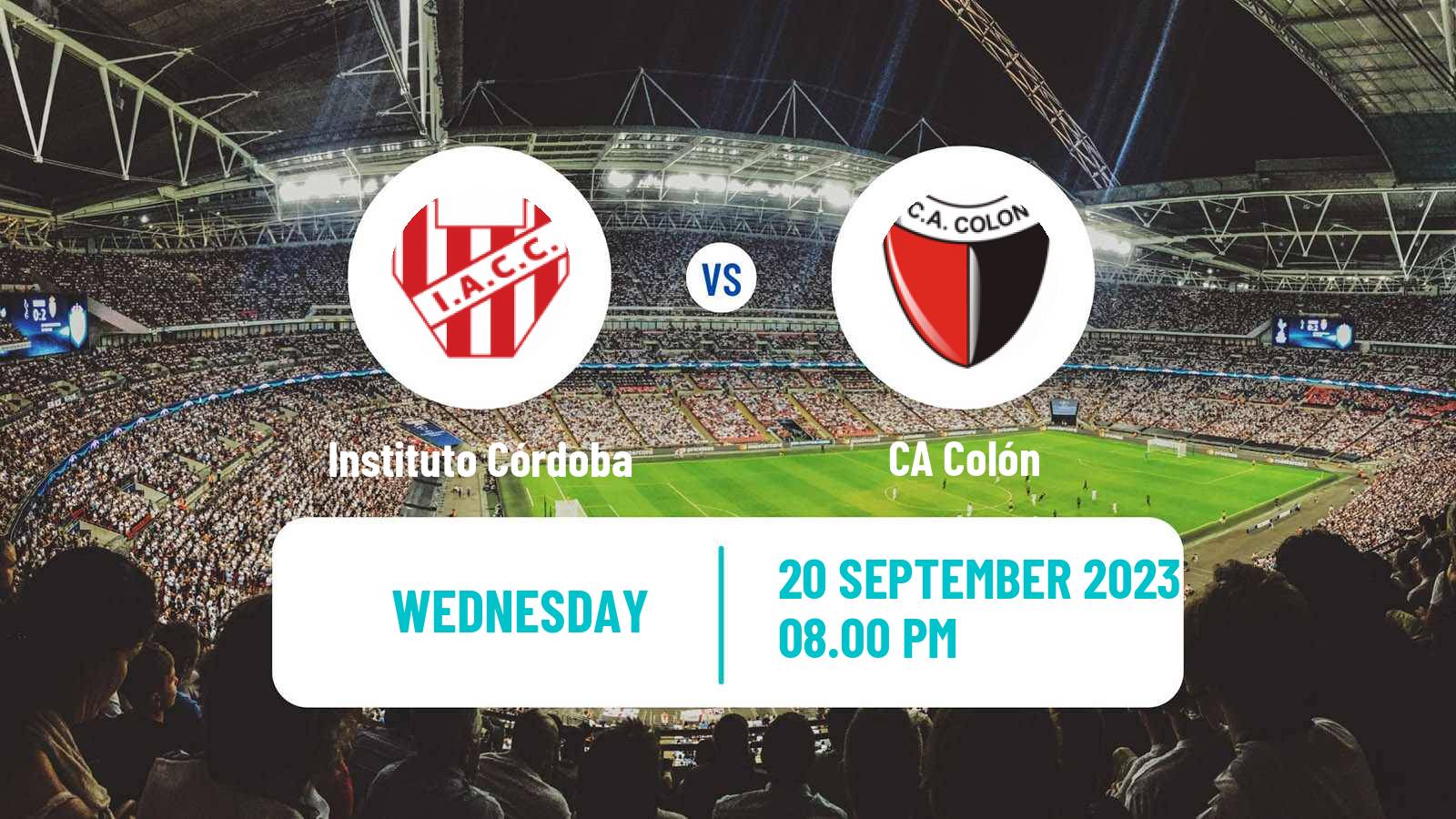 Soccer Argentinian Copa de la Liga Profesional Instituto Córdoba - Colón