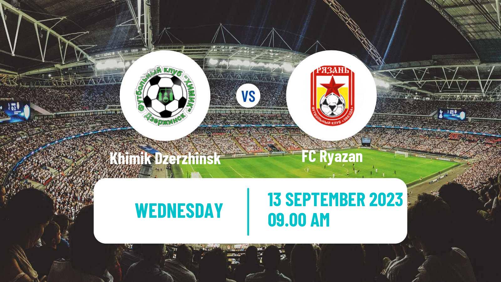 Soccer Russian Cup Khimik Dzerzhinsk - Ryazan