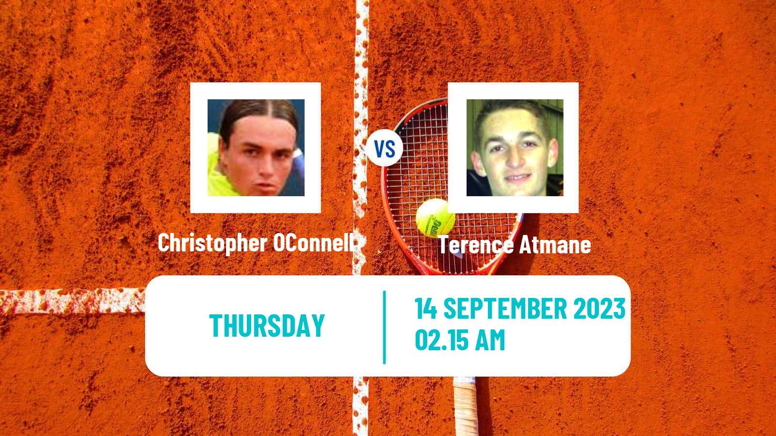 Tennis Guangzhou Challenger Men Christopher OConnell - Terence Atmane