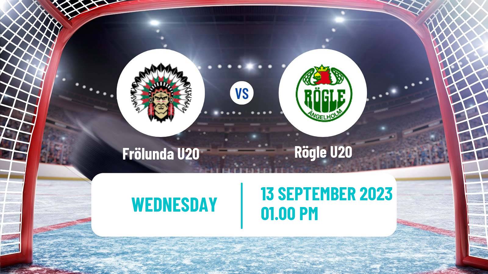 Hockey Swedish Superelit U20 Hockey Frölunda U20 - Rögle U20