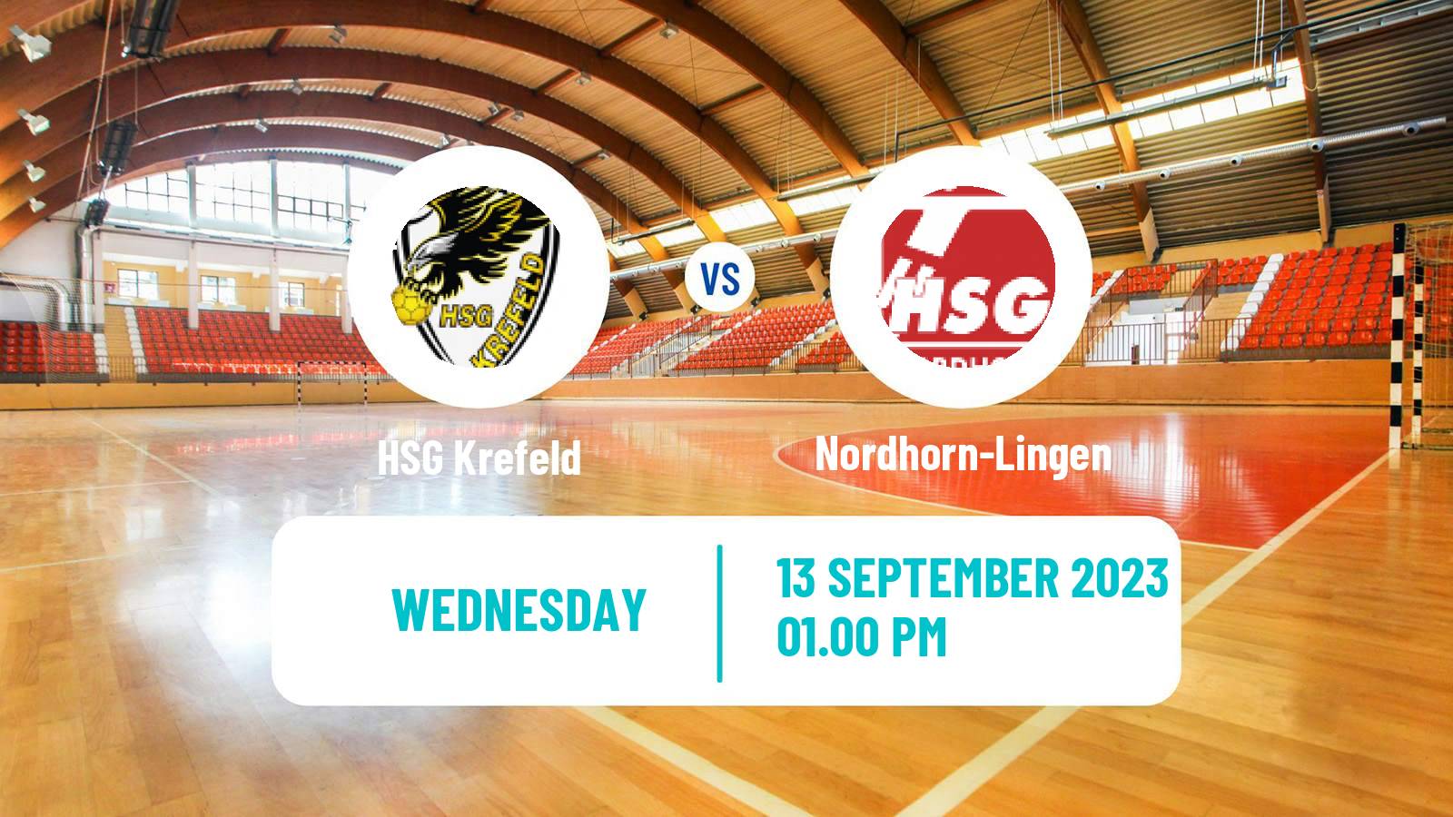 Handball German DHB Pokal Krefeld - Nordhorn-Lingen