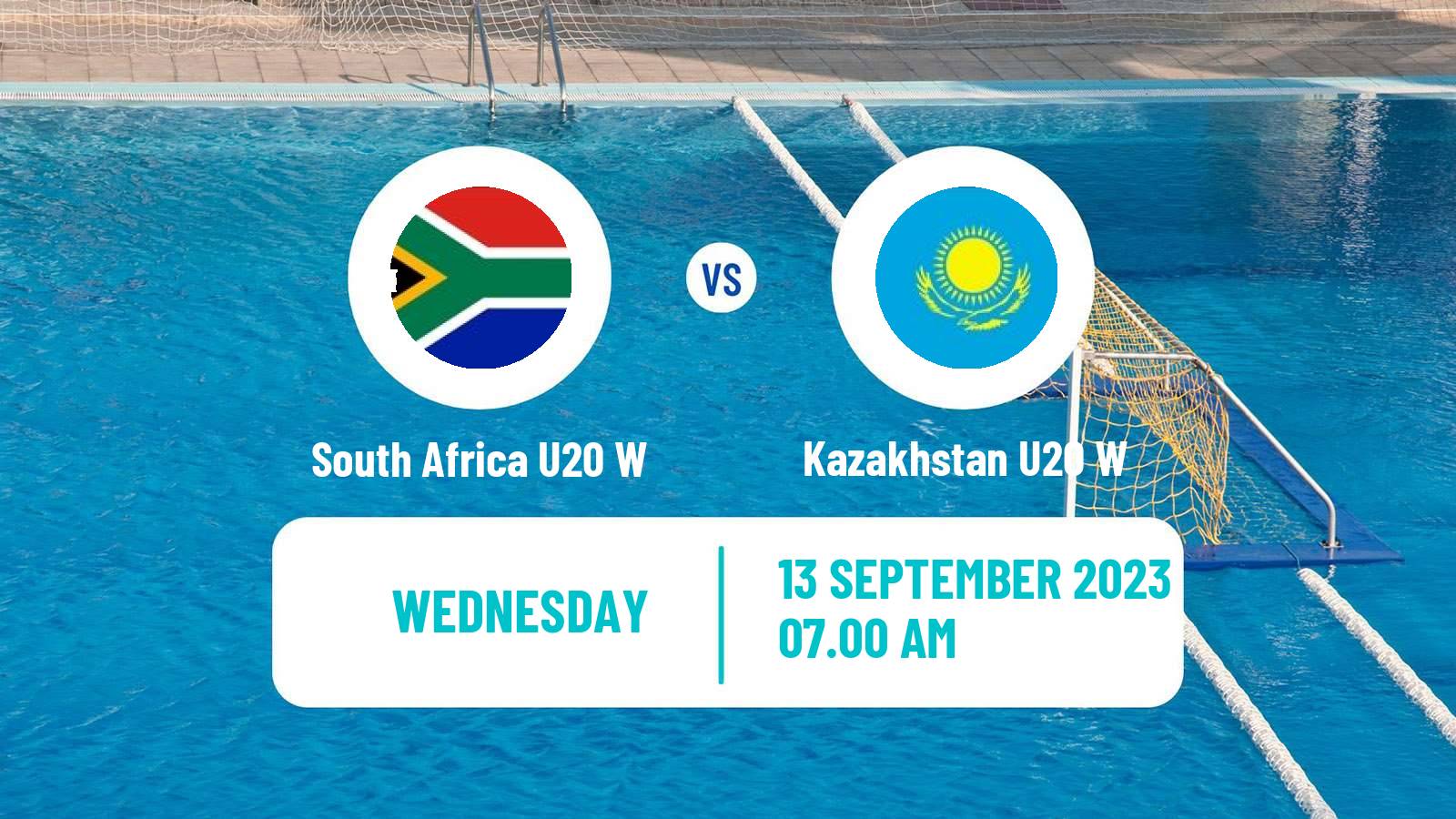 Water polo World Championship Water Polo U20 Women South Africa U20 W - Kazakhstan U20 W