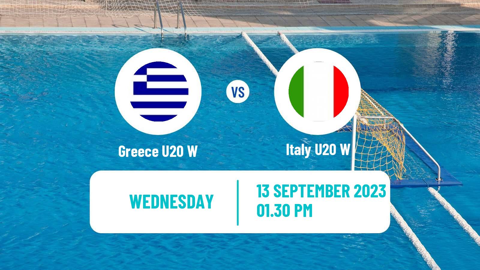 Water polo World Championship Water Polo U20 Women Greece U20 W - Italy U20 W