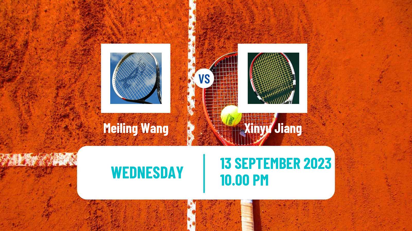 Tennis ITF W25 Guiyang Women Meiling Wang - Xinyu Jiang