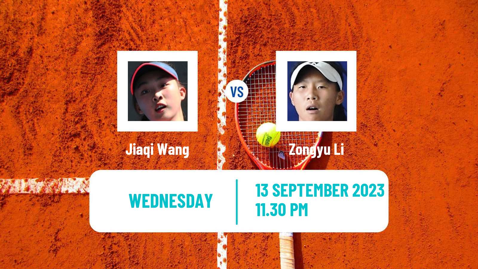 Tennis ITF W25 Guiyang Women Jiaqi Wang - Zongyu Li