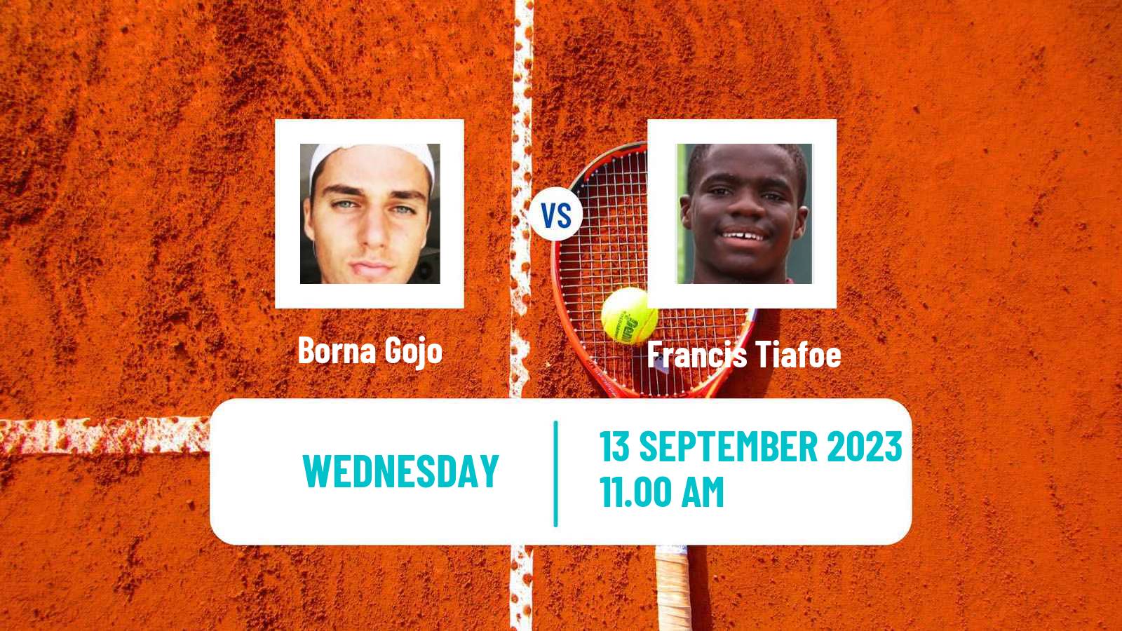 Tennis Davis Cup World Group Borna Gojo - Francis Tiafoe