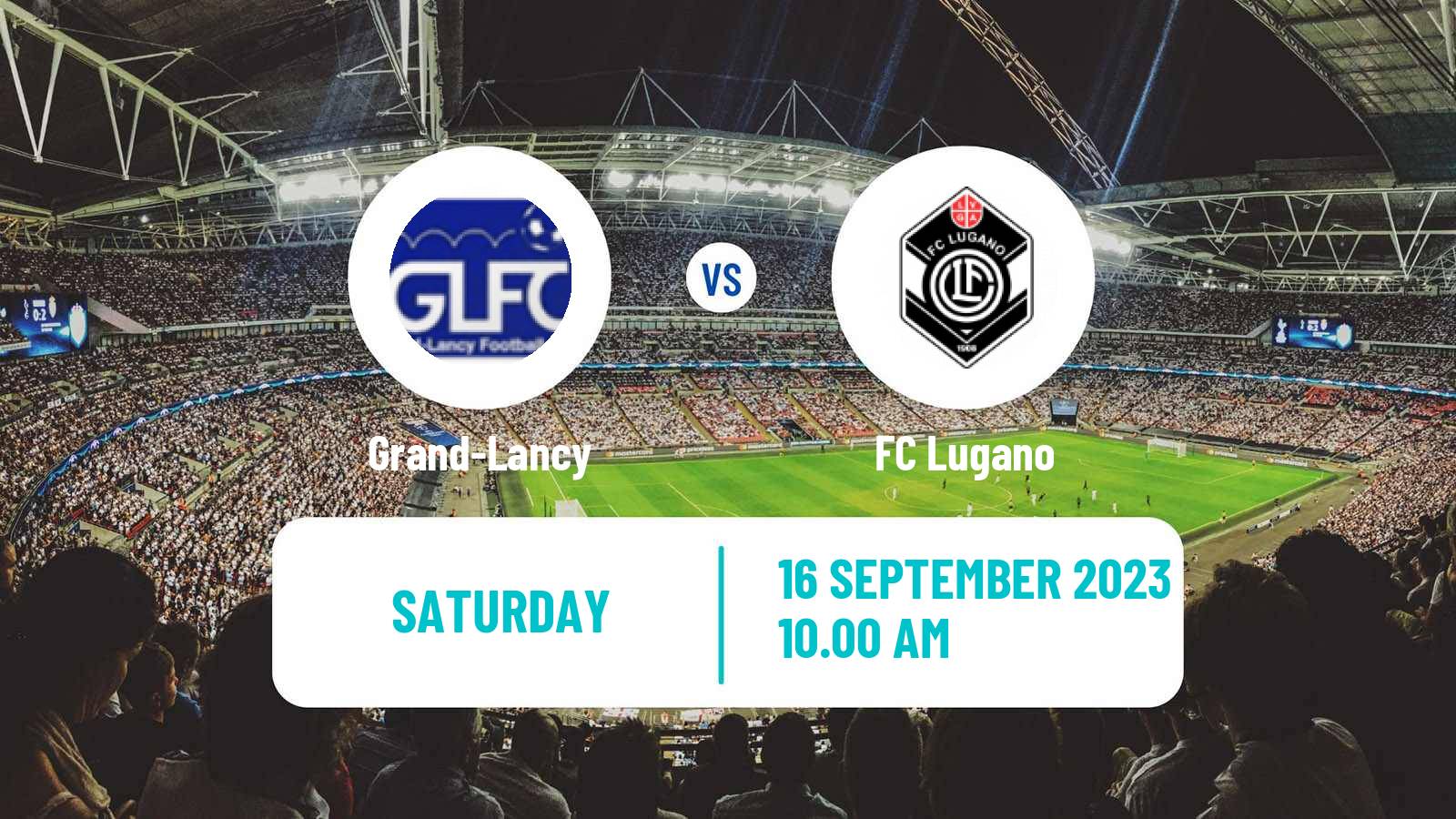 Soccer Swiss Cup Grand-Lancy - Lugano