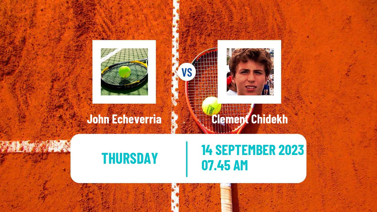 Tennis ITF M25 Madrid Men John Echeverria - Clement Chidekh
