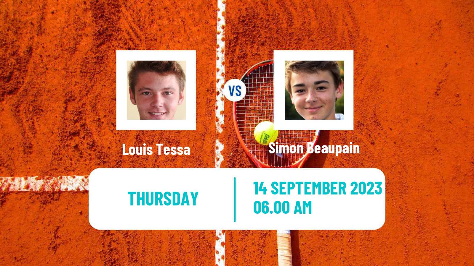 Tennis ITF M15 Monastir 37 Men Louis Tessa - Simon Beaupain
