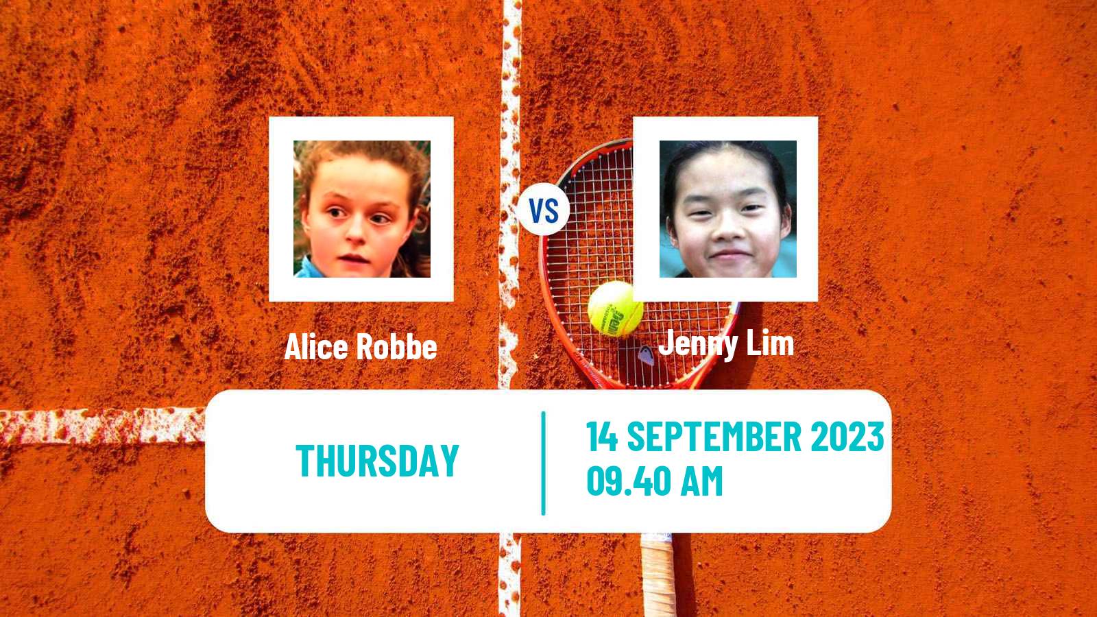 Tennis ITF W80 Le Neubourg Women Alice Robbe - Jenny Lim