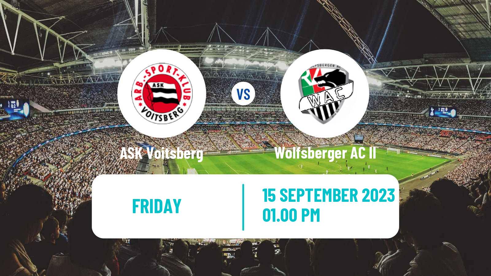 Soccer Austrian Regionalliga Central ASK Voitsberg - Wolfsberger AC II