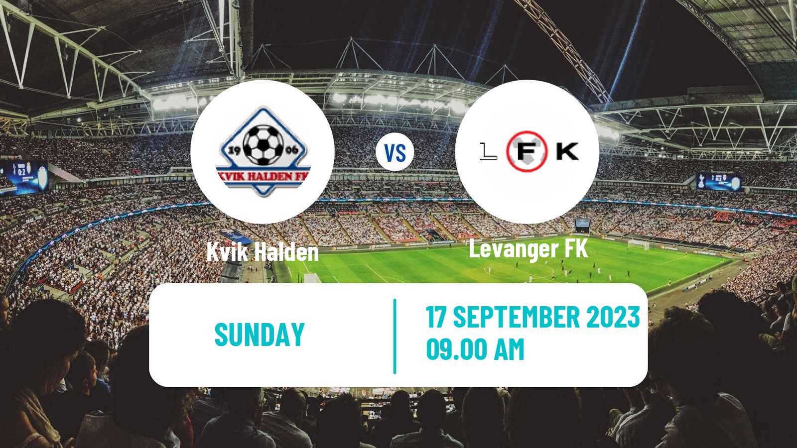 Soccer Norwegian Division 2 - Group 2 Kvik Halden - Levanger