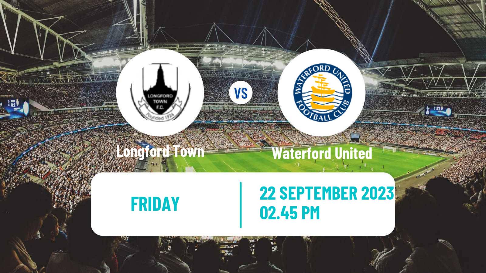 Soccer Irish Division 1 Longford Town - Waterford United
