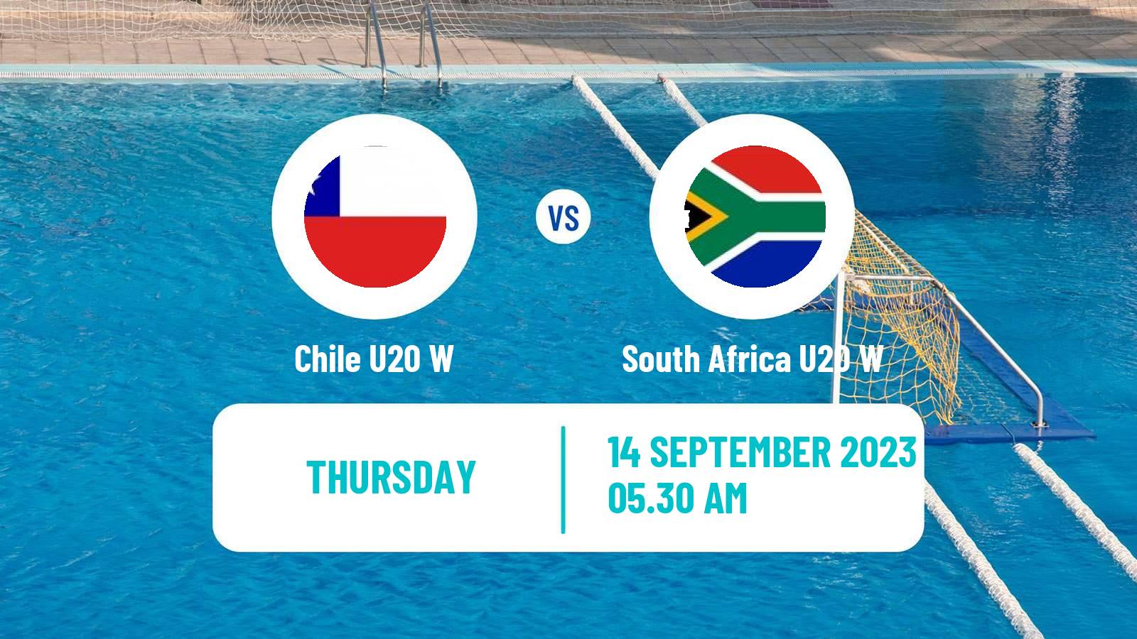 Water polo World Championship Water Polo U20 Women Chile U20 W - South Africa U20 W