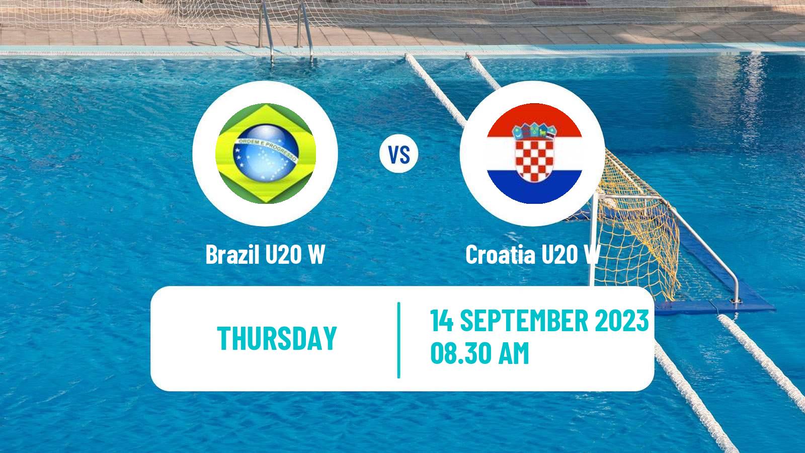 Water polo World Championship Water Polo U20 Women Brazil U20 W - Croatia U20 W