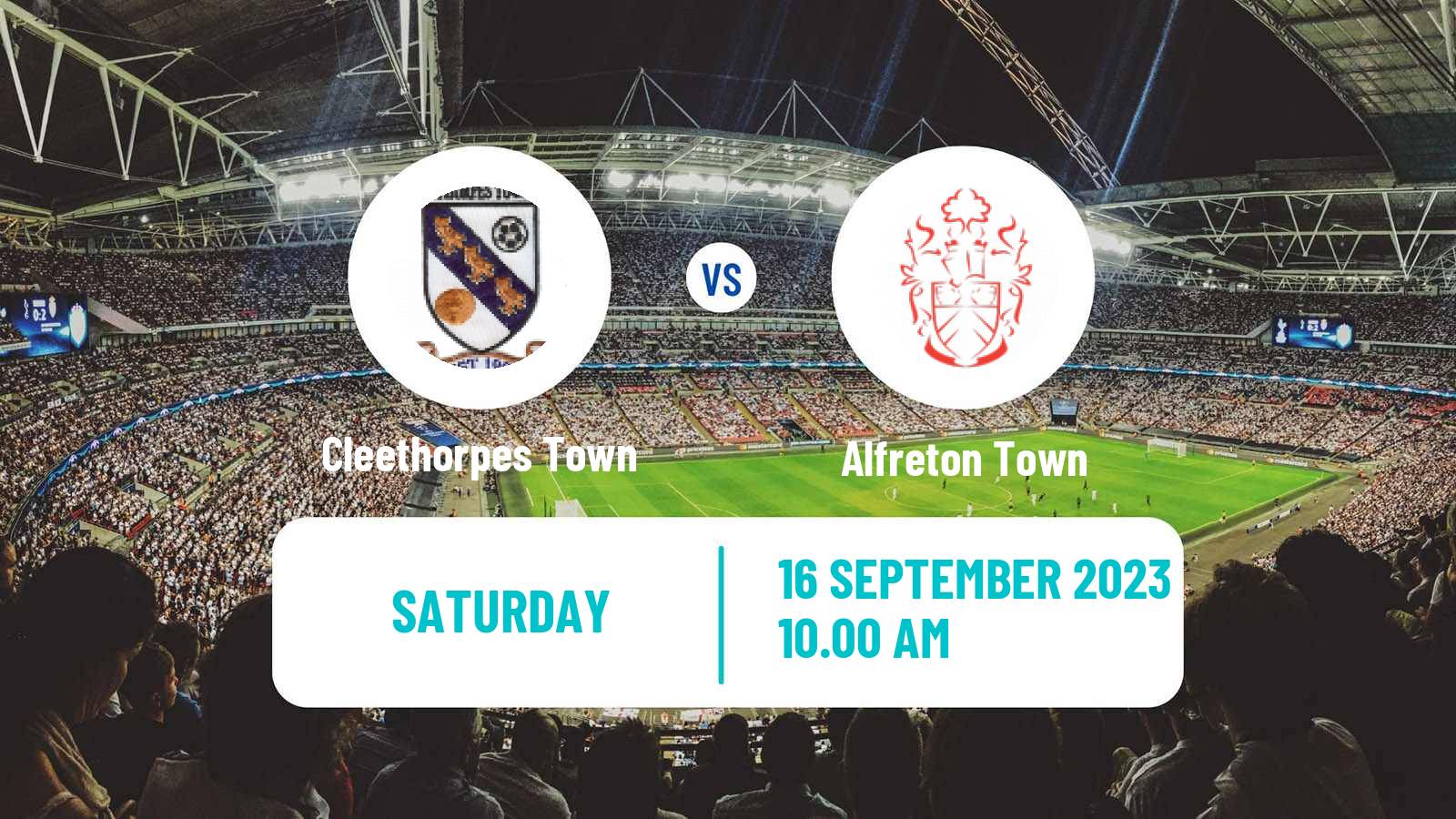 Soccer English FA Cup Cleethorpes Town - Alfreton Town