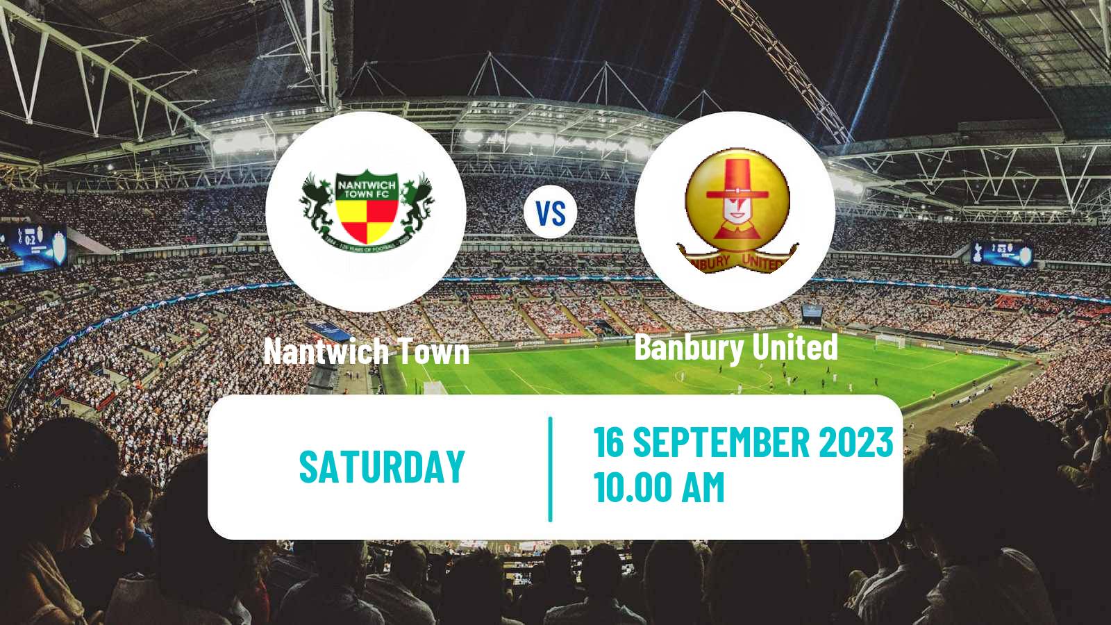 Soccer English FA Cup Nantwich Town - Banbury United