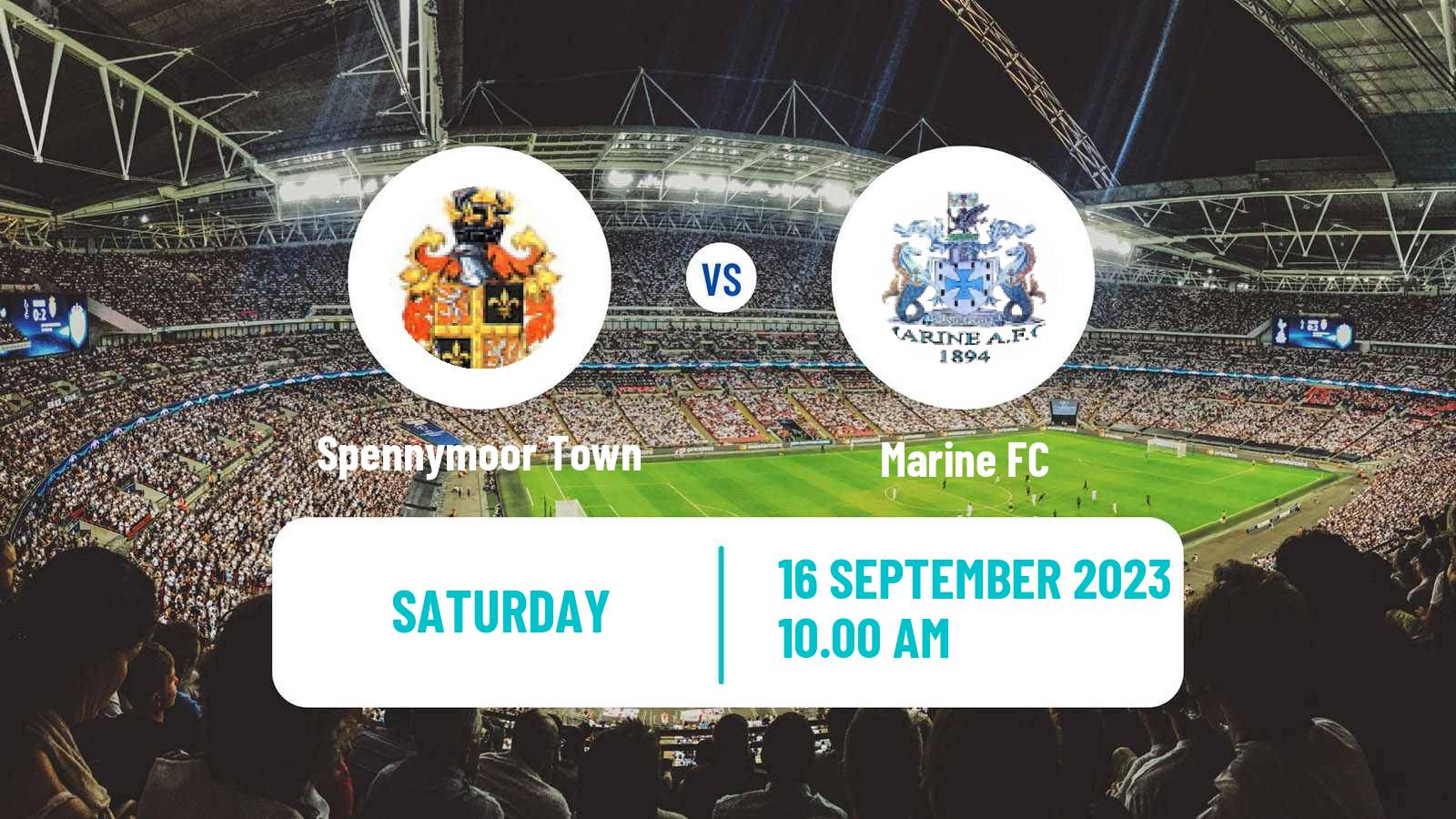 Soccer English FA Cup Spennymoor Town - Marine