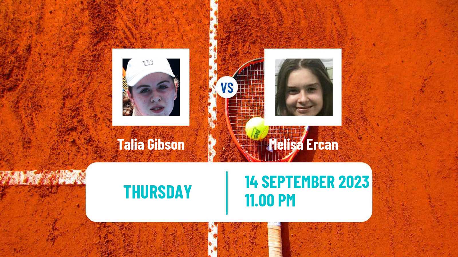 Tennis ITF W25 Perth Women Talia Gibson - Melisa Ercan