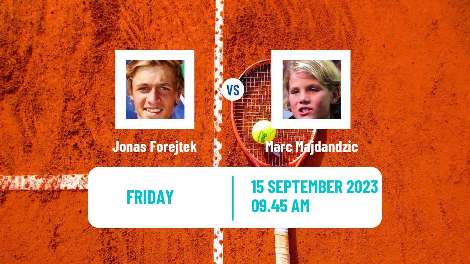Tennis ITF M15 Buschhausen Men Jonas Forejtek - Marc Majdandzic