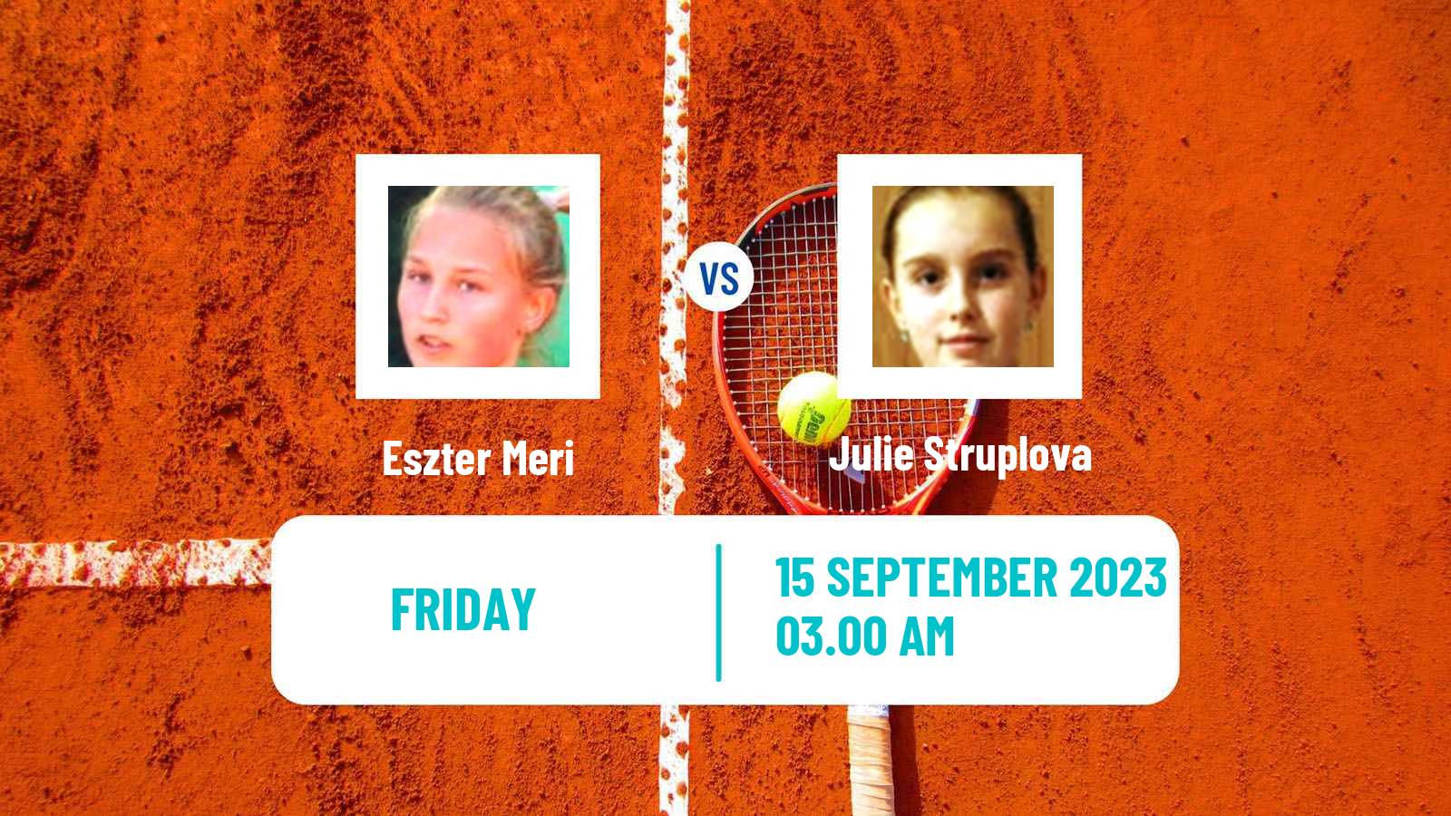 Tennis ITF W25 Varna Women Eszter Meri - Julie Struplova