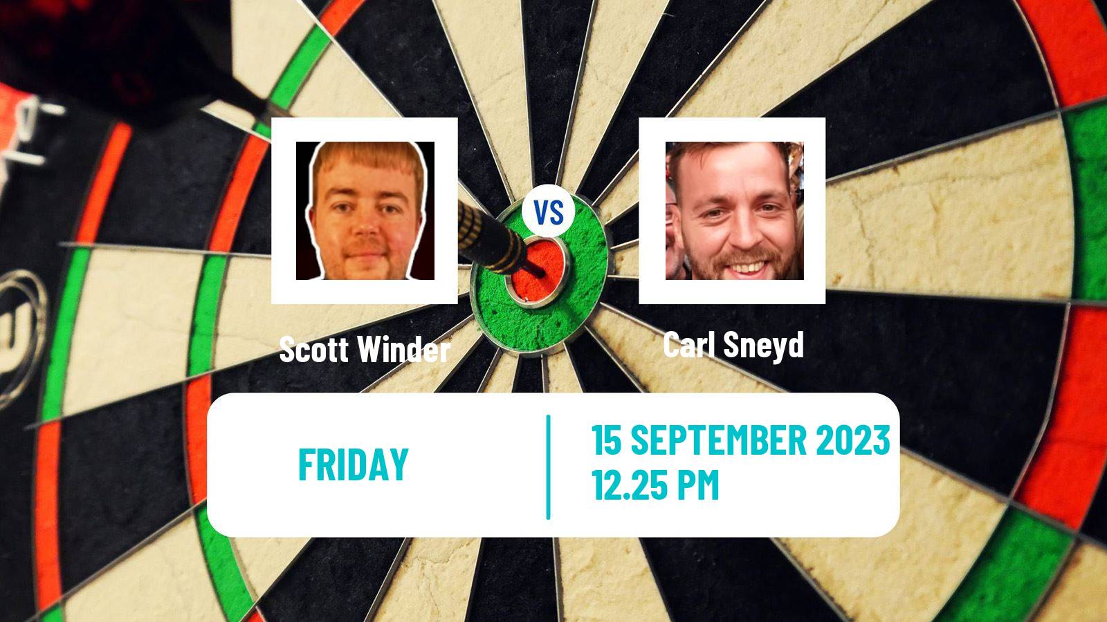 Darts Modus Super Series Scott Winder - Carl Sneyd