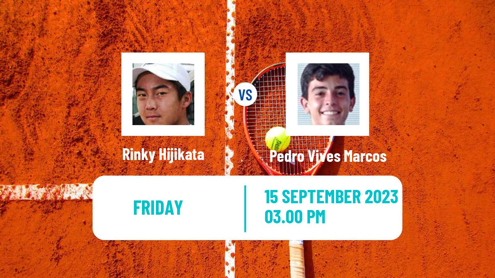 Tennis Cary 2 Challenger Men Rinky Hijikata - Pedro Vives Marcos