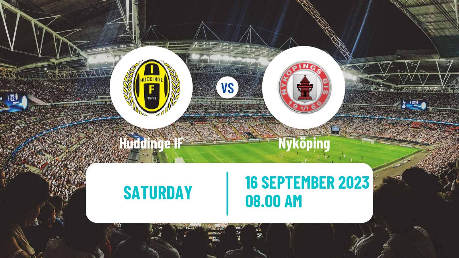 Soccer Swedish Division 2 - Södra Svealand Huddinge - Nyköping