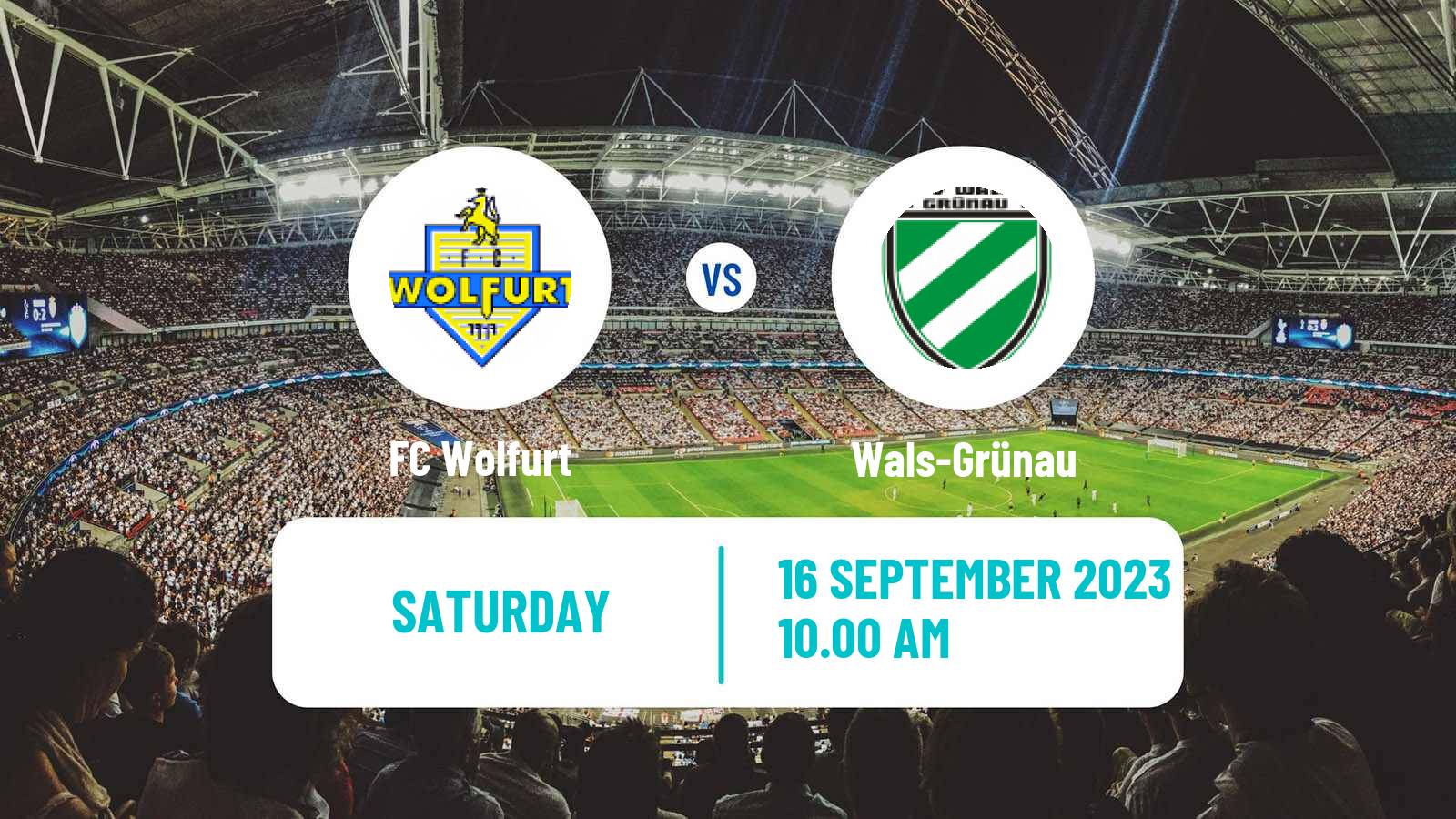 Soccer Austrian Regionalliga West Wolfurt - Wals-Grünau