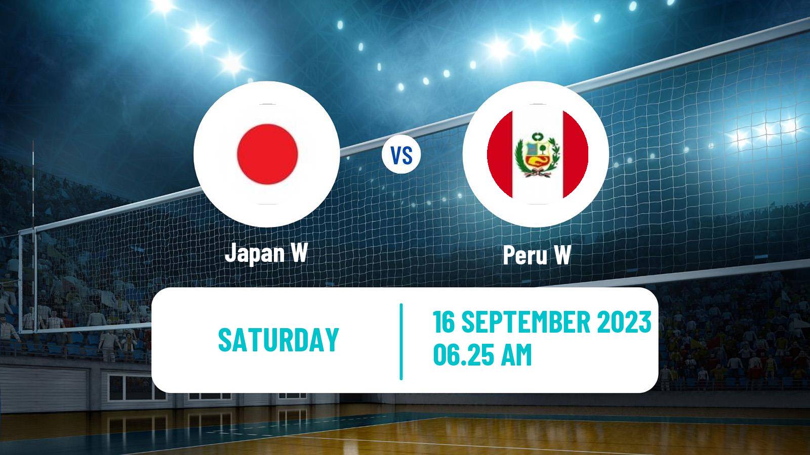 Volleyball Olympic Games - Volleyball Women Japan W - Peru W