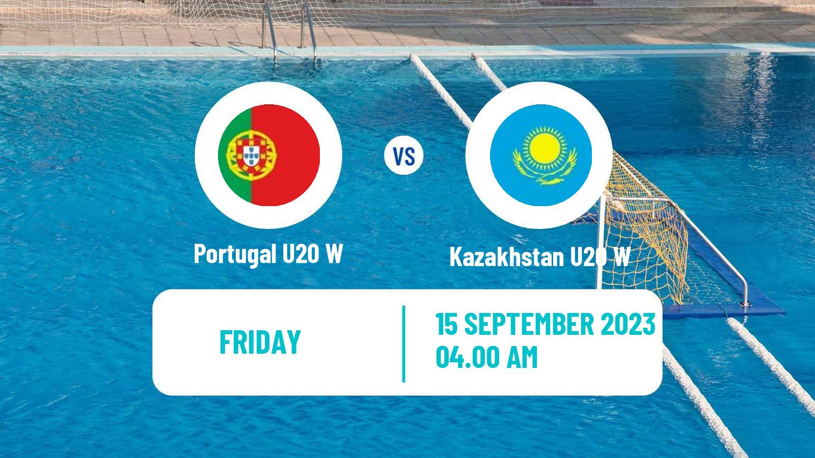 Water polo World Championship Water Polo U20 Women Portugal U20 W - Kazakhstan U20 W