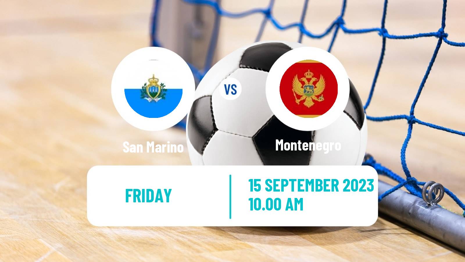 Futsal Friendly International Futsal San Marino - Montenegro