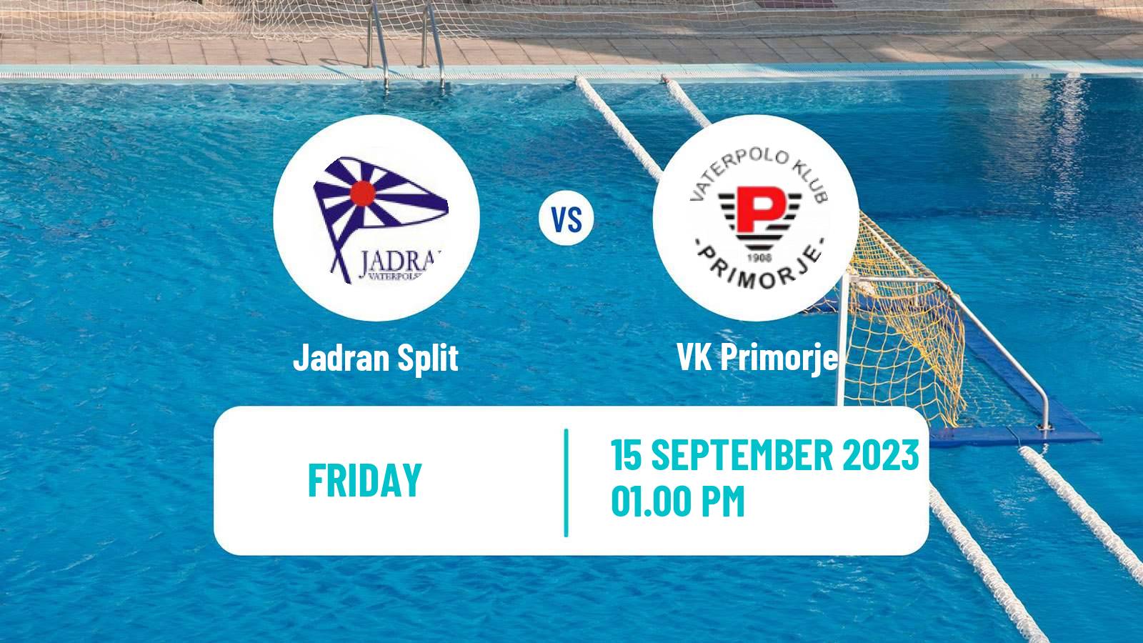 Water polo Regional League Water Polo Jadran Split - Primorje