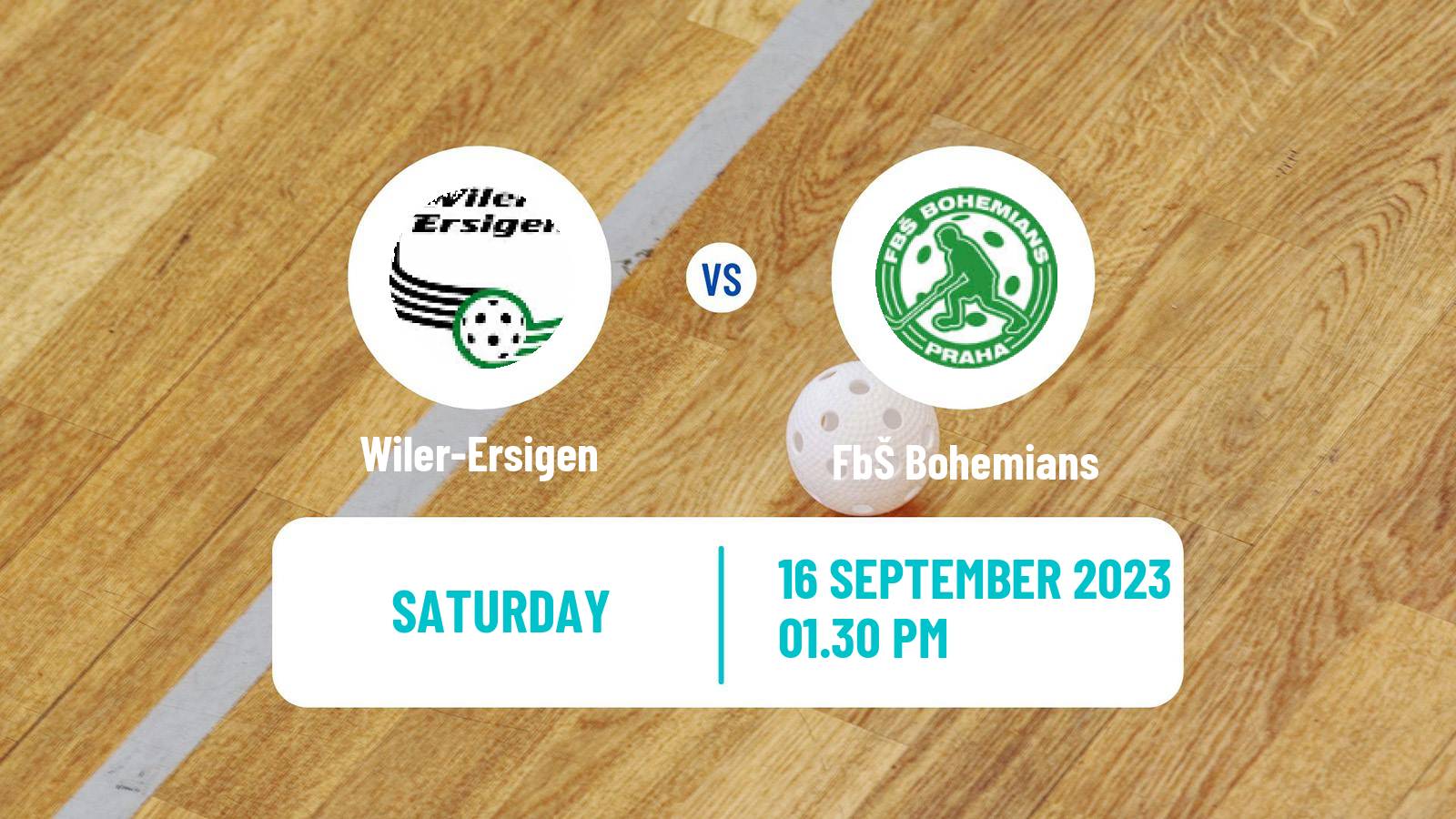 Floorball Champions Cup Floorball Wiler-Ersigen - FbŠ Bohemians