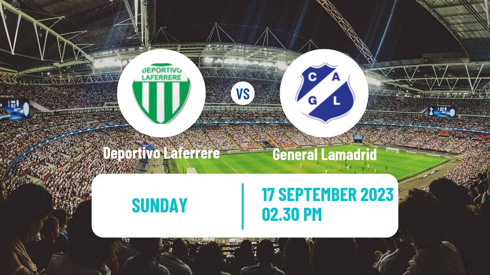 Soccer Argentinian Primera C Deportivo Laferrere - General Lamadrid