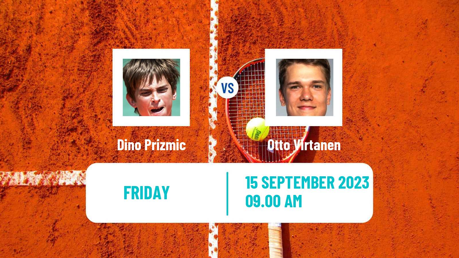 Tennis Davis Cup World Group Dino Prizmic - Otto Virtanen