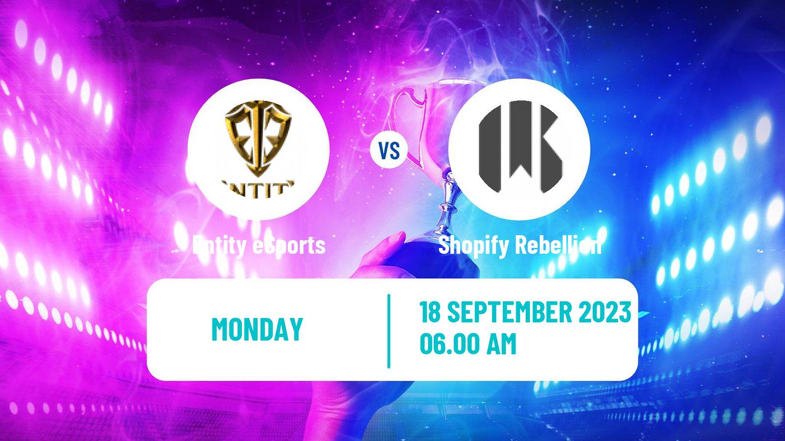 Esports Dota 2 Dreamleague Season 21 Entity eSports - Shopify Rebellion