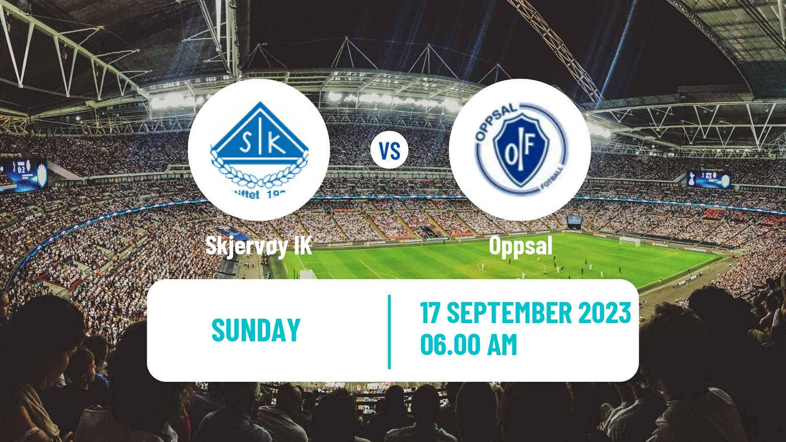 Soccer Norwegian Division 3 - Group 6 Skjervøy - Oppsal