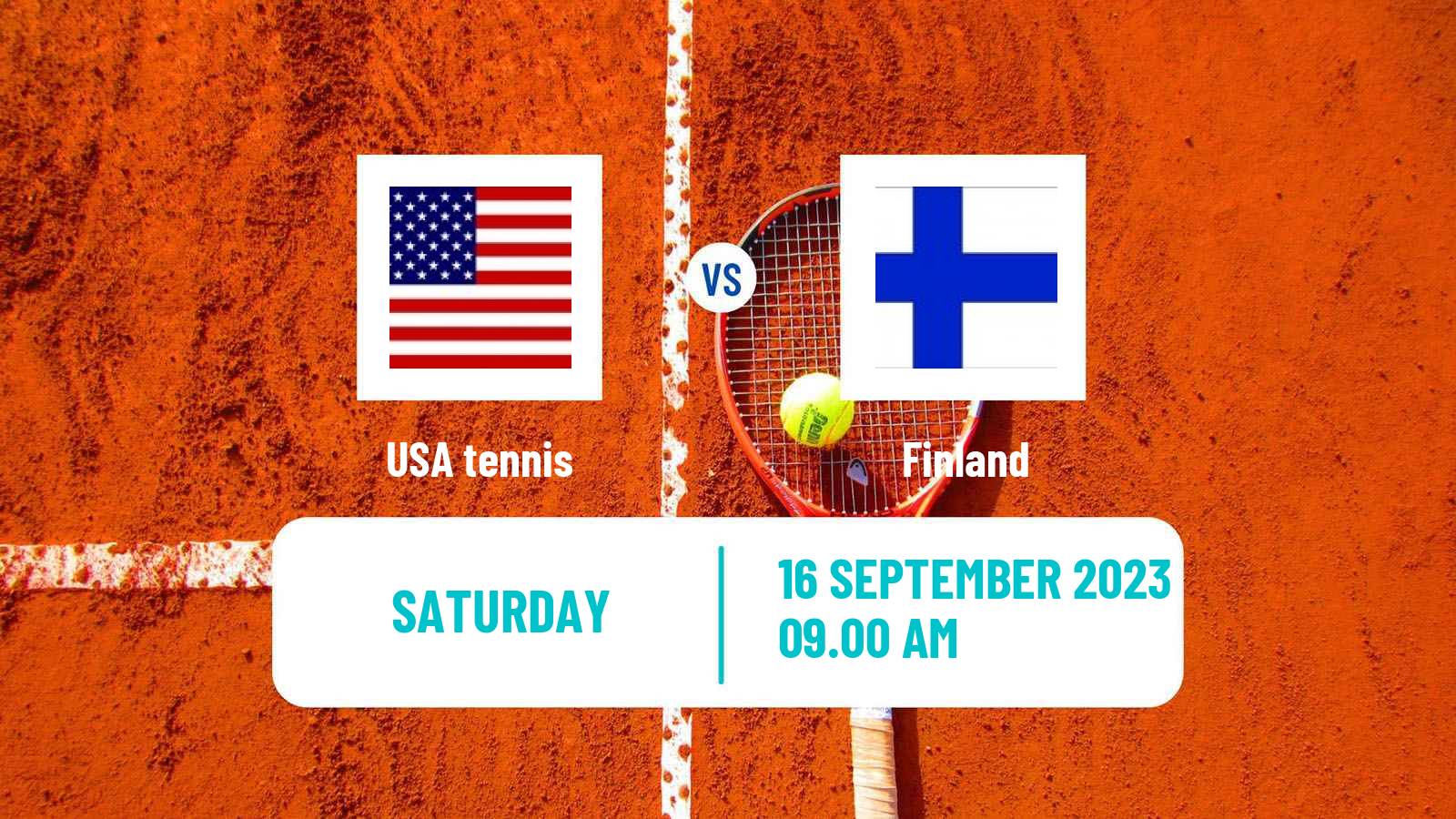 Tennis Davis Cup - World Group Teams USA - Finland