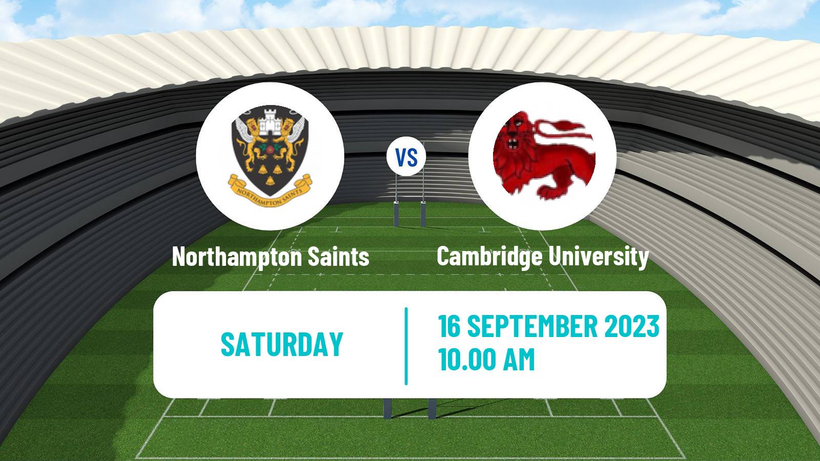 Rugby union English Premiership Rugby Cup Northampton Saints - Cambridge University