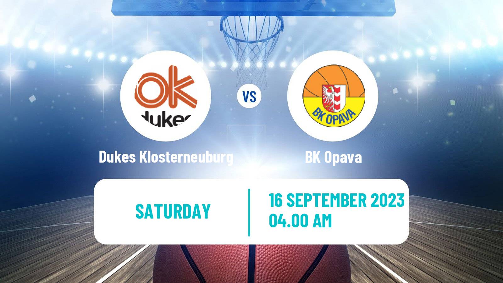 Basketball Club Friendly Basketball Dukes Klosterneuburg - Opava