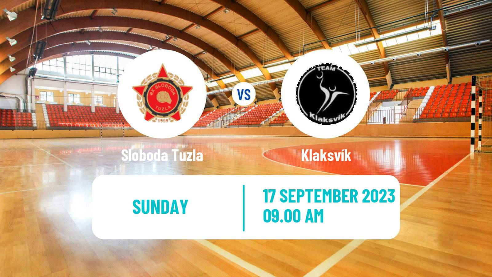 Handball EHF European Cup Sloboda Tuzla - Klaksvík