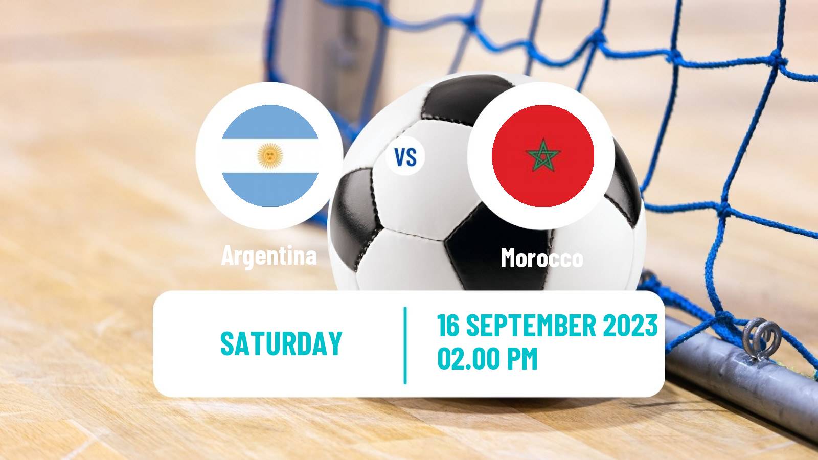 Futsal Friendly International Futsal Argentina - Morocco