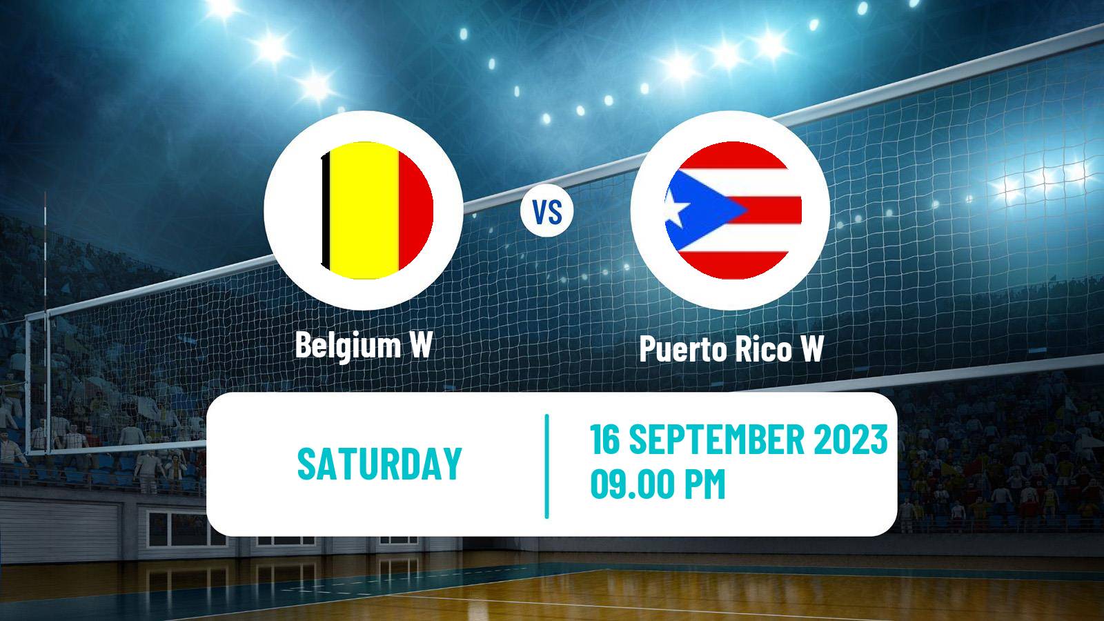 Volleyball Olympic Games - Volleyball Women Belgium W - Puerto Rico W