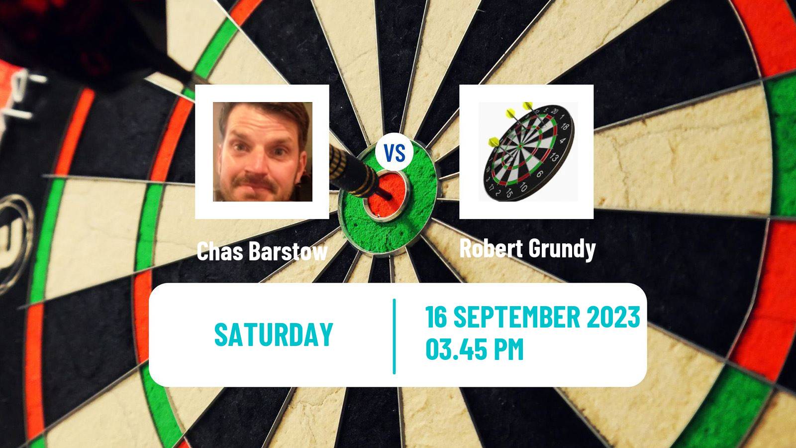 Darts Modus Super Series Chas Barstow - Robert Grundy