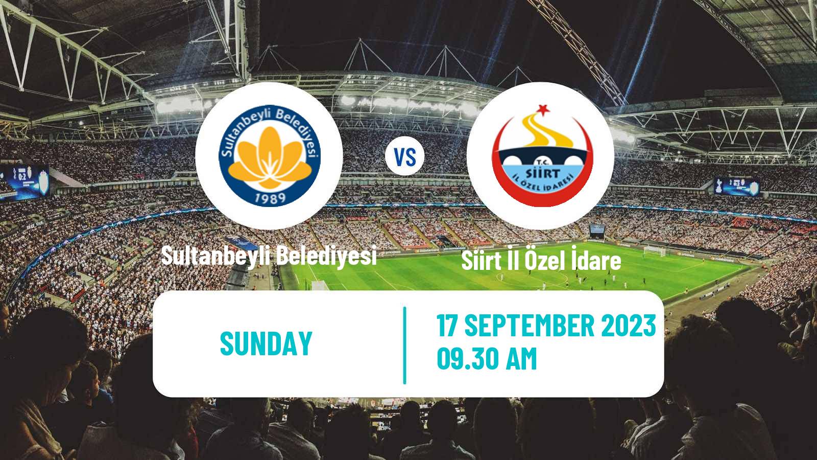 Soccer Turkish 3 Lig Group 4 Sultanbeyli Belediyesi - Siirt İl Özel İdare