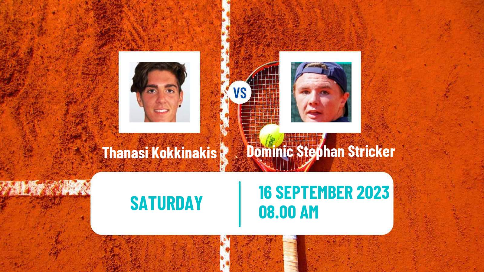Tennis Davis Cup World Group Thanasi Kokkinakis - Dominic Stephan Stricker