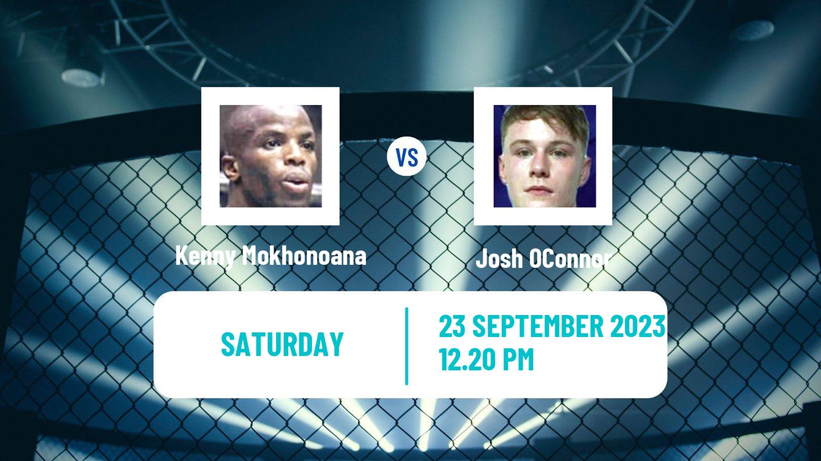 MMA Featherweight Bellator Men Kenny Mokhonoana - Josh OConnor