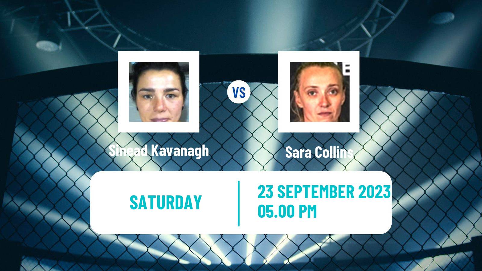 MMA Featherweight Women Bellator Sinead Kavanagh - Sara Collins